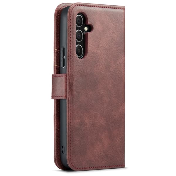 DG.MING 2-i-1 Magnetiskt Plånboksfodral Samsung Galaxy A54 Röd