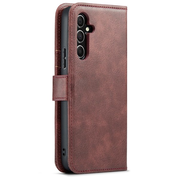 DG.MING 2-in-1 Magnet Plånbok Samsung Galaxy A54 Röd