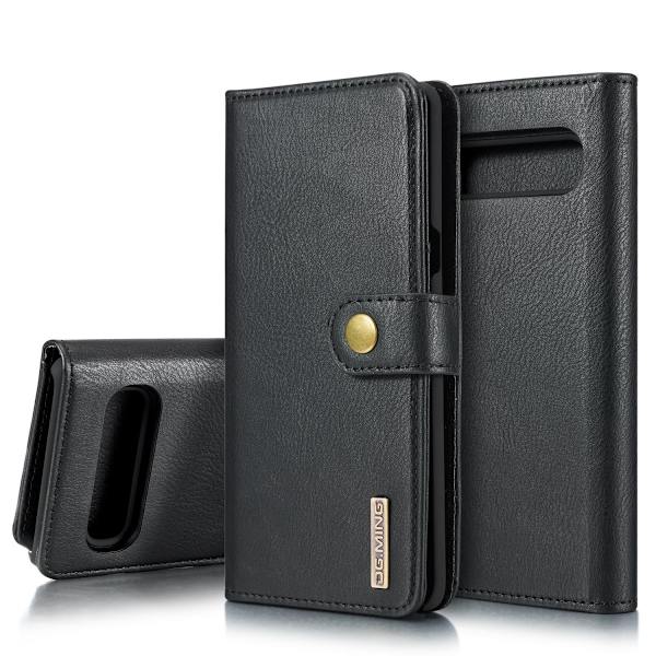 DG.MING 2-in-1 Magnet Wallet Samsung Galaxy S10 Black