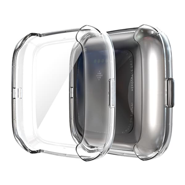 Heltäckende Skal Fitbit Versa 2 Transparent