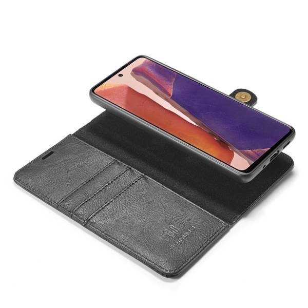 DG.MING Pungetui med magnet til Galaxy Note 20 Sort