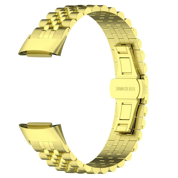 Fitbit Charge 6 Butterfly Spænde Metal Rem i Guld