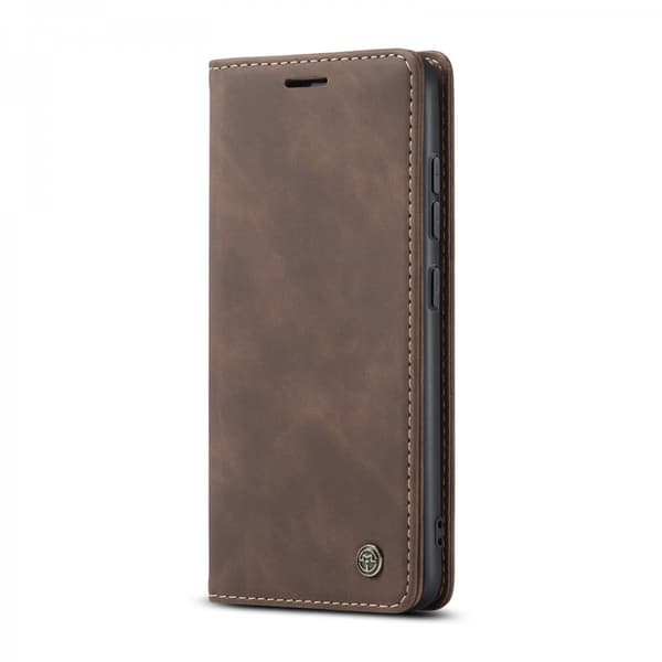 CaseMe Slim Plånboksfodral Samsung Galaxy S22 Plus Brun