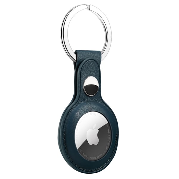 Apple AirTag Nahkakuori Avainrenkaalla Vihreä