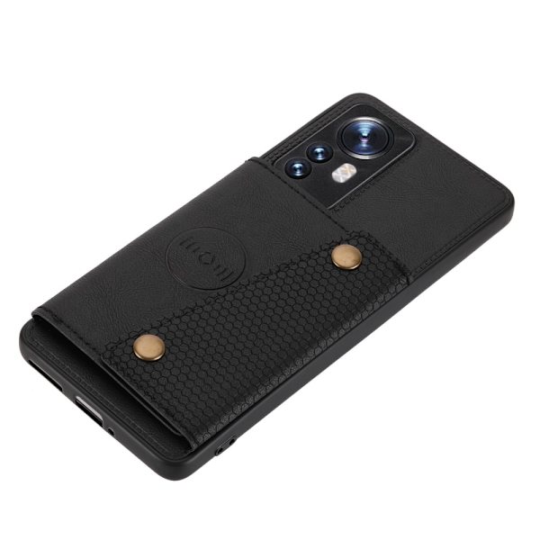 Kotelo lompakolla Xiaomi 12 Pro Musta