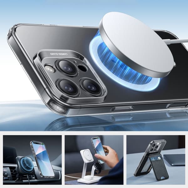 ESR Project Zero MagSafe Skal iPhone 16 Transparent