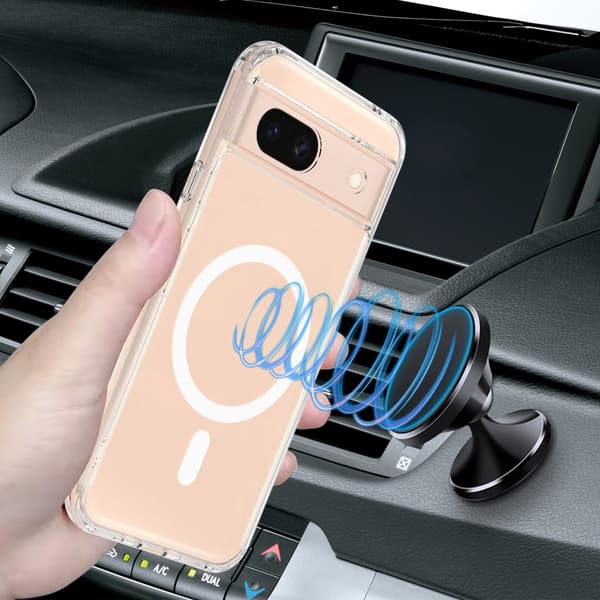 MagSafe Skal Google Pixel 8a Transparent