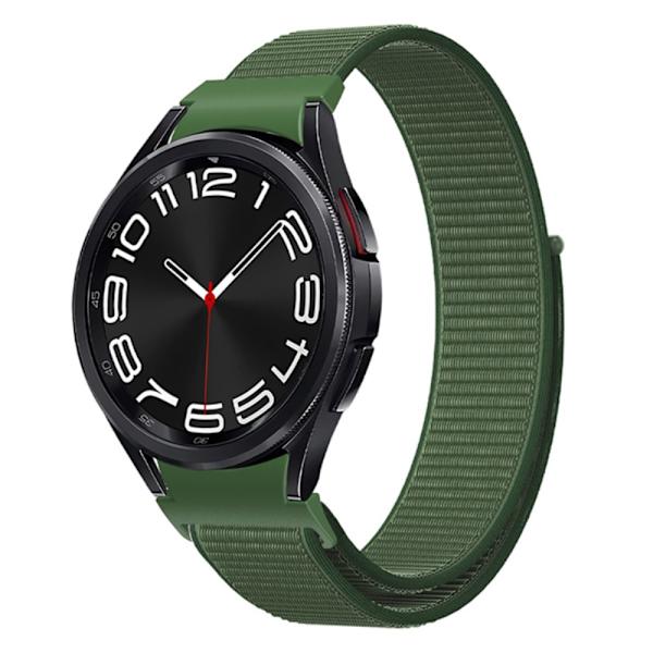 Full Fit Nylonrem Samsung Galaxy Watch 6 44mm Grøn