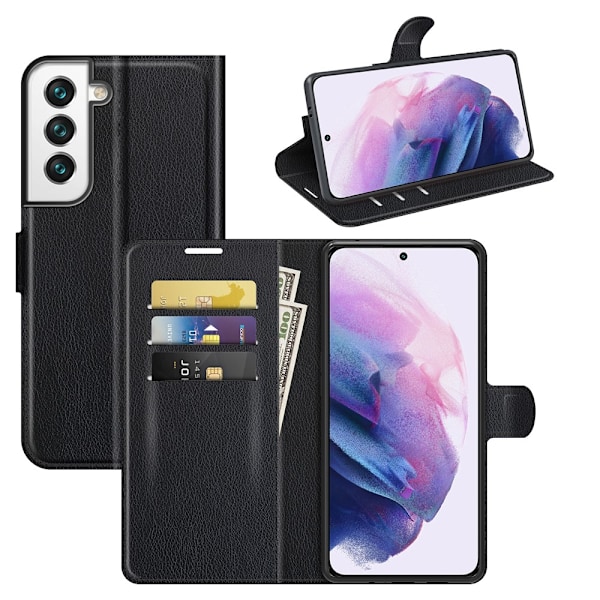 Samsung Galaxy S22 Plus -puhelinkotelo, musta