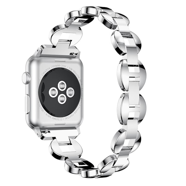 Diamonds Loop Apple Watch 38/40/41 mm Silver