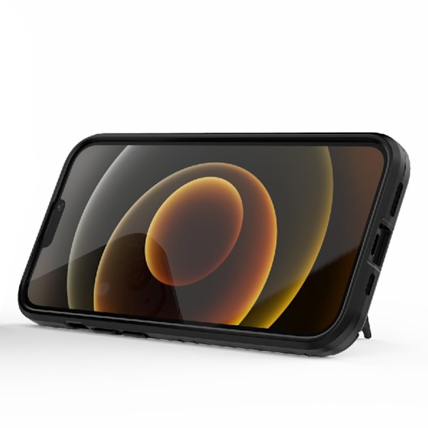 Kickstand-kuori iPhone 13 Musta