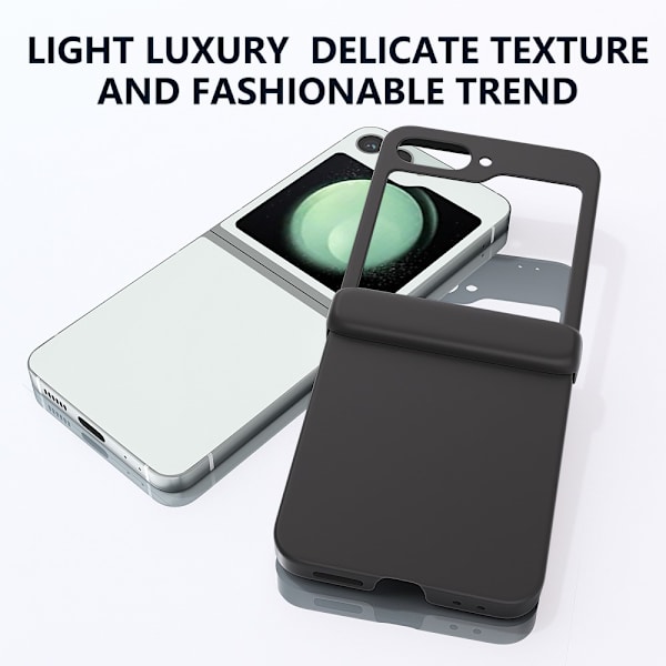 Hårdskal Gummerat Hinge Protection Samsung Galaxy Z Flip 6 Svart
