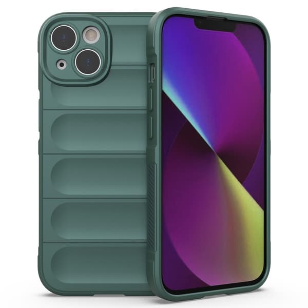Drop-Proof Skal iPhone 14 Plus Grön