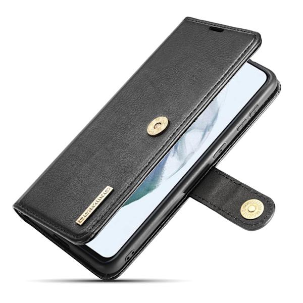 DG.MING 2-i-1 Magnet Pung Samsung Galaxy S21 FE Sort