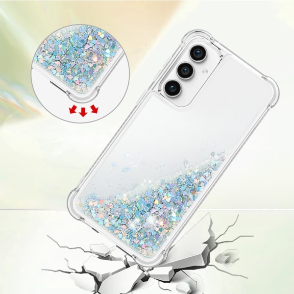 Glitter Bling TPU Case Samsung Galaxy S23 FE Silver