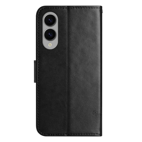 Læderetui Sommerfugle Samsung Galaxy S25 Edge Sort