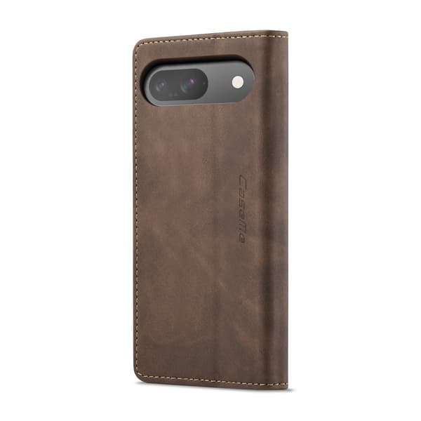 CaseMe Slim Plånboksfodral Google Pixel 9 Brun