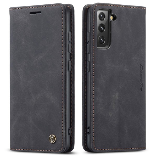 CaseMe Slim Pungetui Samsung Galaxy S22 Sort