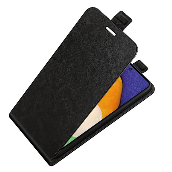 Læder Flip Cover Samsung Galaxy A13 Sort