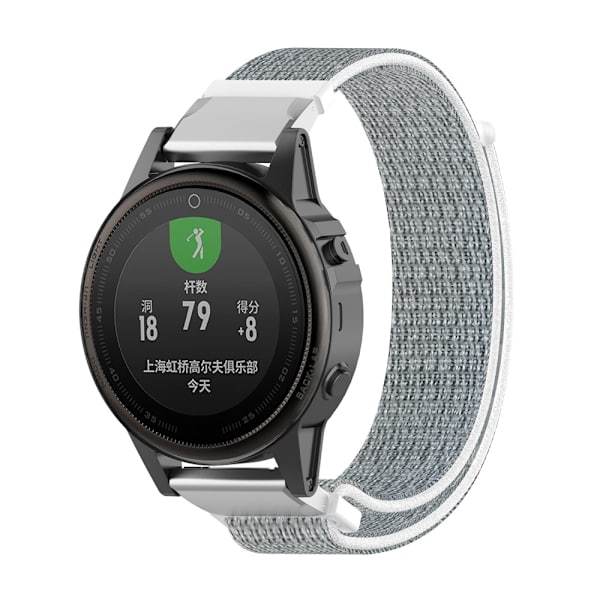 Nylonarmbånd Garmin Fenix 7S Grå