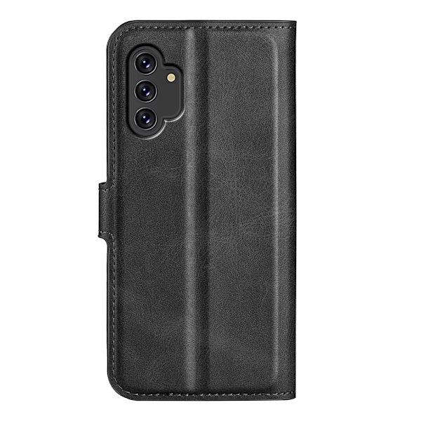 Nahkainen lompakkokotelo Samsung Galaxy A13 Musta