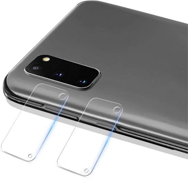 IMAK 2-pakke hærdet glas linsebeskytter Galaxy S20