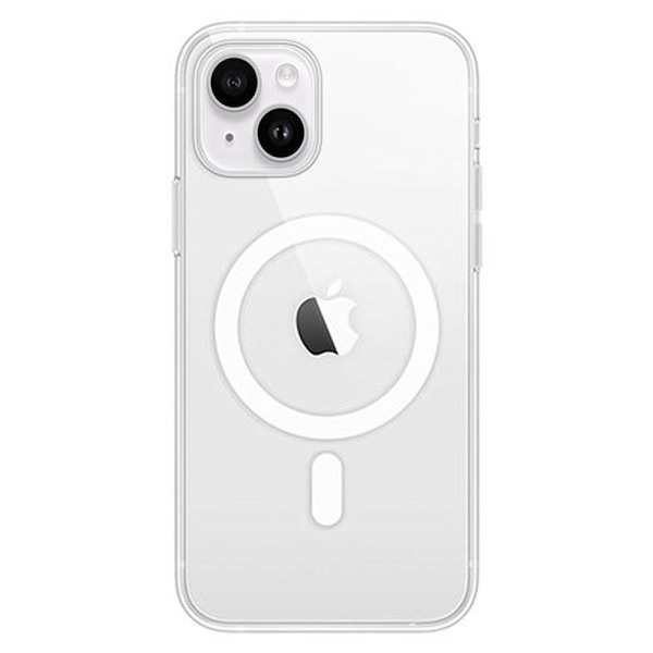 MagSafe-kuori iPhone 15 läpinäkyvä