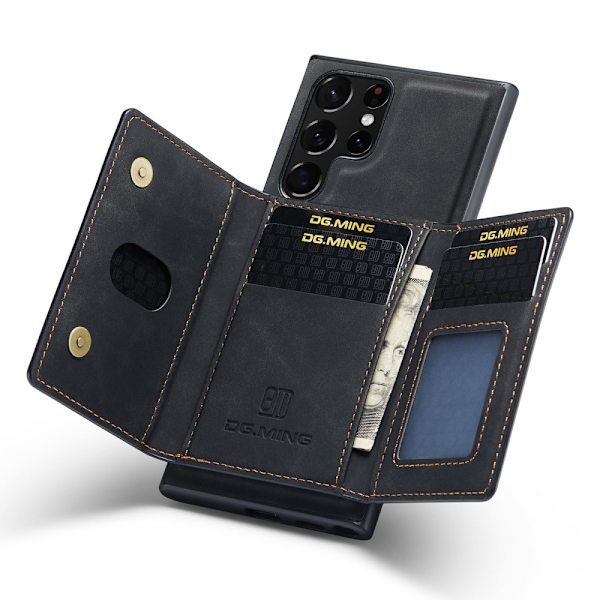 DG.MING 2 in 1 Magnetic Card Slot Case Samsung Galaxy S23 Ultra