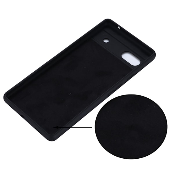 Silikonskal Google Pixel 7a Svart