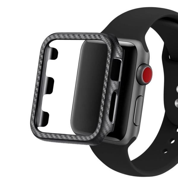 Carbon Skal Apple Watch 44mm Sort