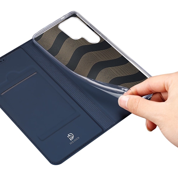 Dux Ducis Skin Pro Nahkainen Kotelo Samsung Galaxy S25 Ultra Sininen