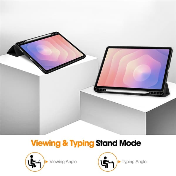 Samsung Galaxy Tab S11 Kotelo Tri-Fold Kynätelineellä Musta