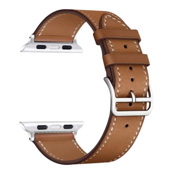 Imak Nahkaranneke Apple Watch 41mm Series 9 Ruskea