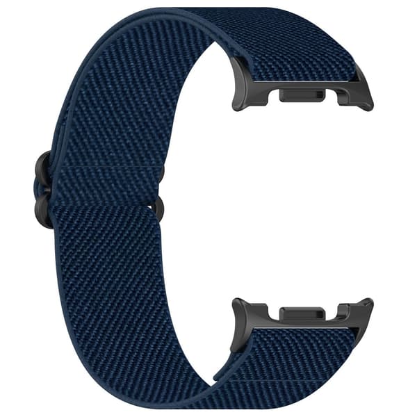 Elastiskt Nylonarmband Samsung Galaxy Watch 8 40mm Mörkblå