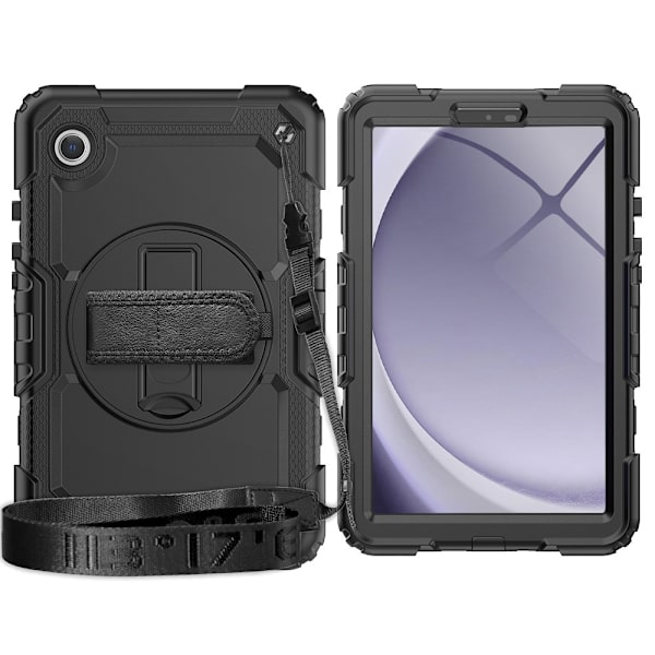 Samsung Galaxy Tab A9 Stødsikkert Hybridcover Sort