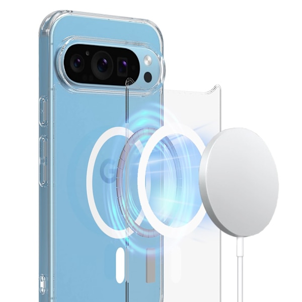 MagSafe Cover Google Pixel 9 Pro XL Transparent