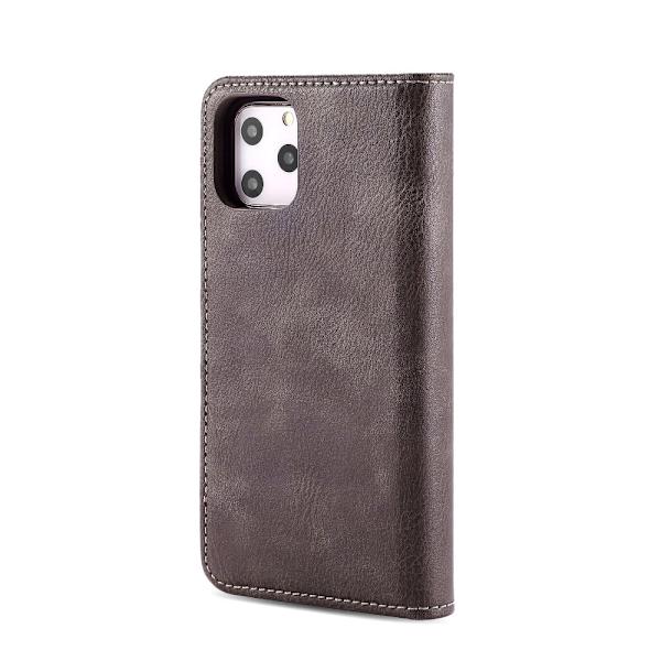 DG.MING 2-in-1 Magneettilompakko iPhone 11 Pro Max Ruskea