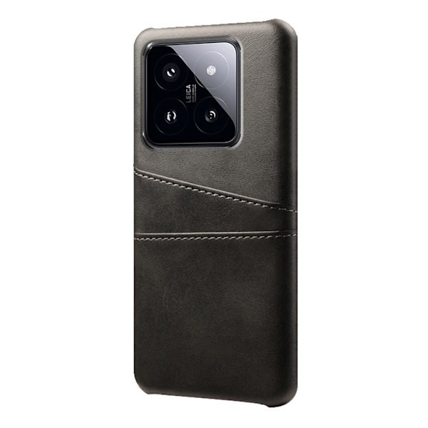 Nahkainen korttikotelo Xiaomi 14 Musta