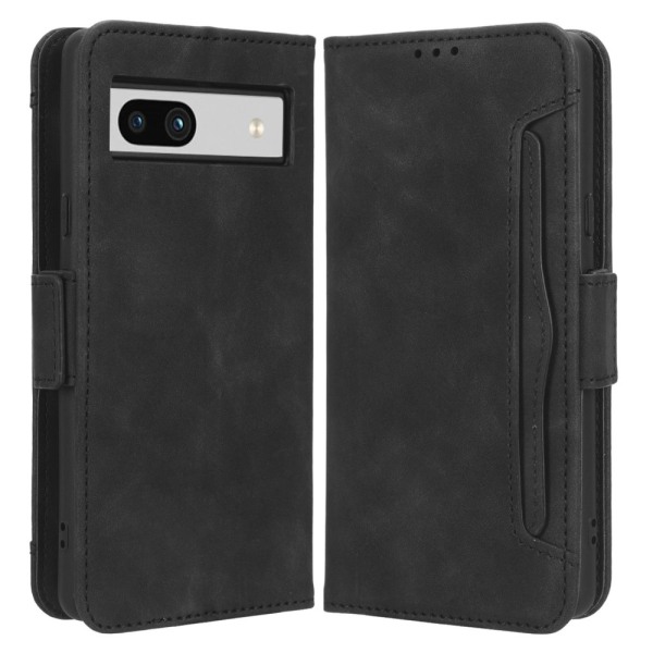 Multi Slot Plånboksfodral Google Pixel 7a Svart