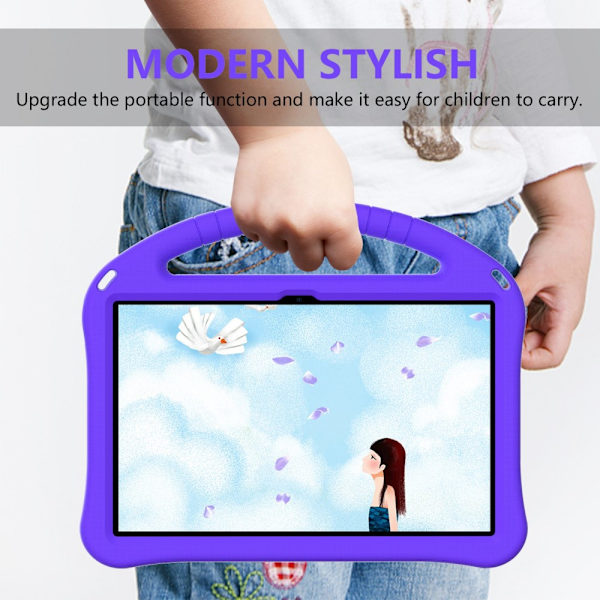 Skal EVA Lenovo Tab M10 Plus (3. generation) Lilla