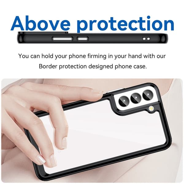 Hybrid Edge Skal Samsung Galaxy S23 Plus Svart