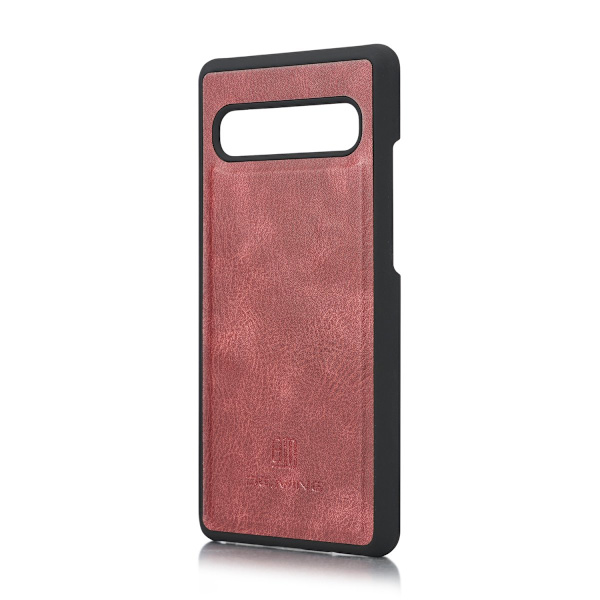 DG.MING 2-in-1 Magnet Wallet Samsung Galaxy S10 Red
