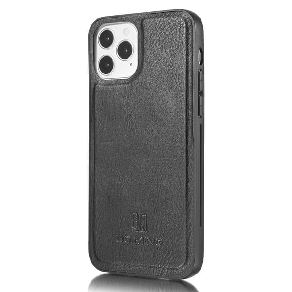 DG.MING 2-i-1 Magnetiskt Plånboksfodral iPhone 13 Mini Svart