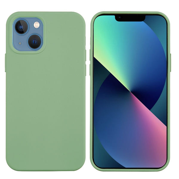 Silikonskal iPhone 14 Grön