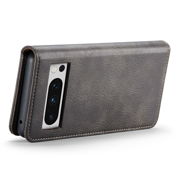 DG.MING 2-in-1 Magnet Wallet Google Pixel 8 Pro Brown