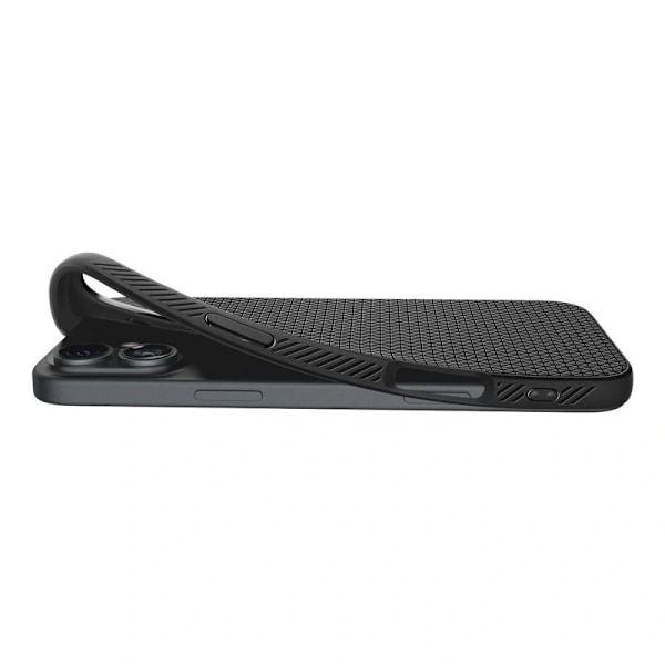 Spigen iPhone 16 Case Liquid Air Matte Black