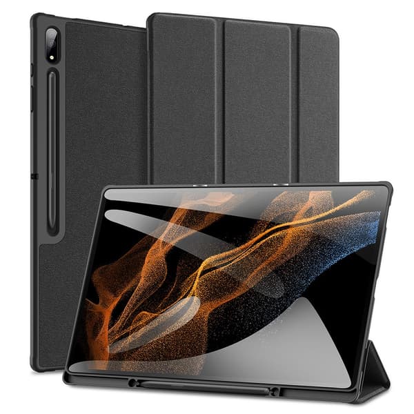 Dux Ducis Domo Tri-fold Etui Samsung Galaxy Tab S8 Ultra Sort