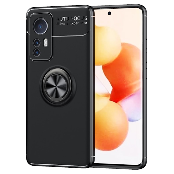 Etui med Ringholder Xiaomi 12 Sort