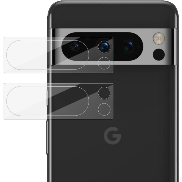 Imak 2 Pack Härdat Glas Kameraskydd Google Pixel 8 Pro Transpare