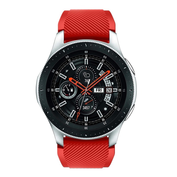 Silikonirannekoru Samsung Galaxy Watch 46mm punainen